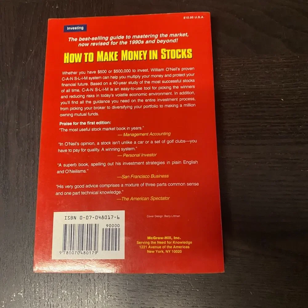 How to Make Money in Stocks Winning System Good Times Bad William J. O'Neil